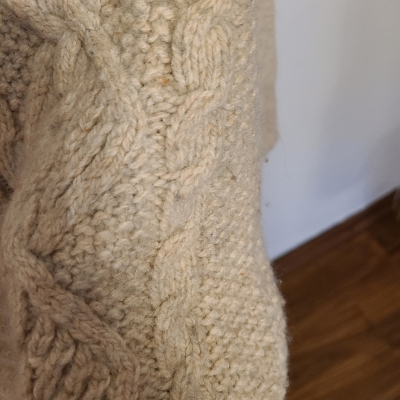 Eddie Bauer Cable Knit Zip Up Sweater - Picture 4 of 4